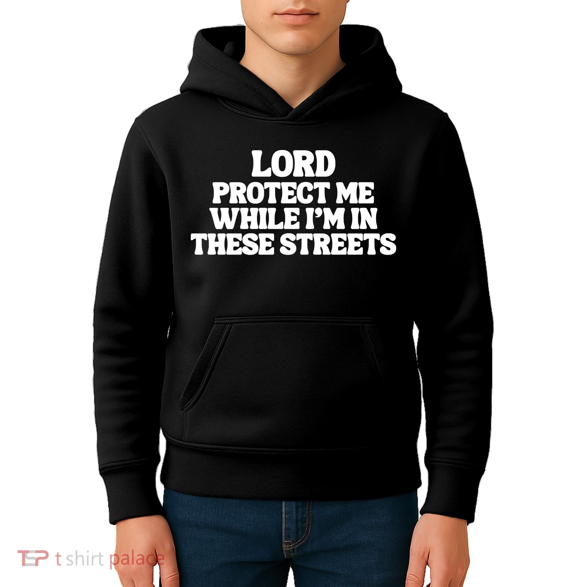 Lord Protect Me While I'm In These Streets Kids Hoodie