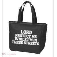 Lord Protect Me While I'm In These Streets Tote Bag thumb 3
