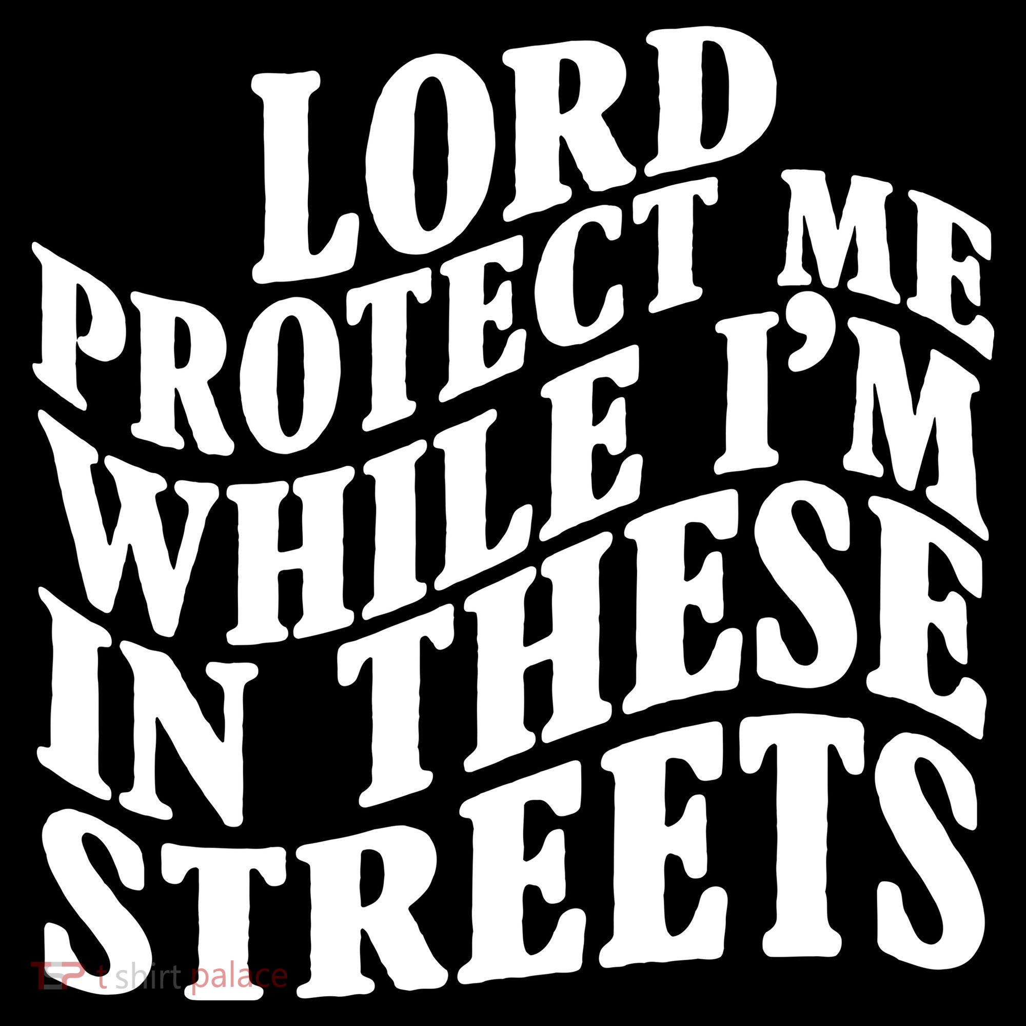 Lord Protect Me While I'm In These Streets Funny Coaster