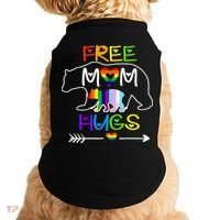 Lgbtq Pride Mama Bear Free Mom Hugs Pride Doggie Tank thumb 0