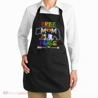 Lgbtq Pride Mama Bear Free Mom Hugs Pride Apron thumb 2