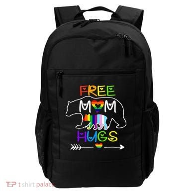 Lgbtq Pride Mama Bear Free Mom Hugs Pride Backpack
