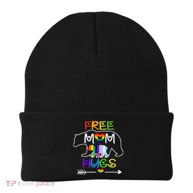 Lgbtq Pride Mama Bear Free Mom Hugs Pride Beanie