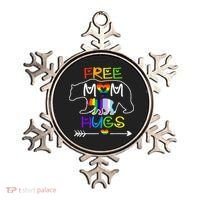 Lgbtq Pride Mama Bear Free Mom Hugs Pride Ornament thumb 0