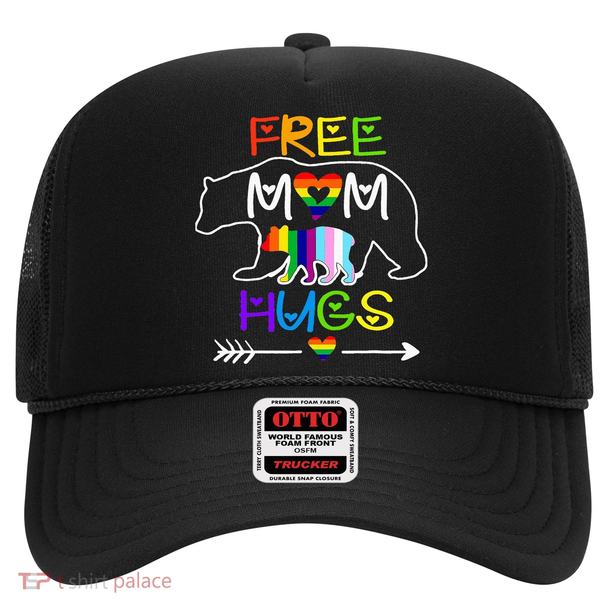 Lgbtq Pride Mama Bear Free Mom Hugs Pride Hat