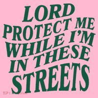 Lord Protect Me While Im In These Streets Coaster thumb 2