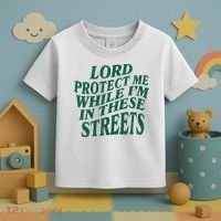 Lord Protect Me While Im In These Streets Toddler T-Shirt thumb 3