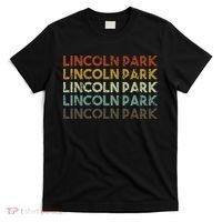 Lincoln Park Michigan Retro Vintage City T-Shirt thumb 0