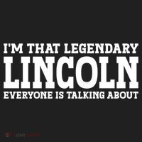 Lincoln Personal Name Funny Lincoln Gift Beanie thumb 2