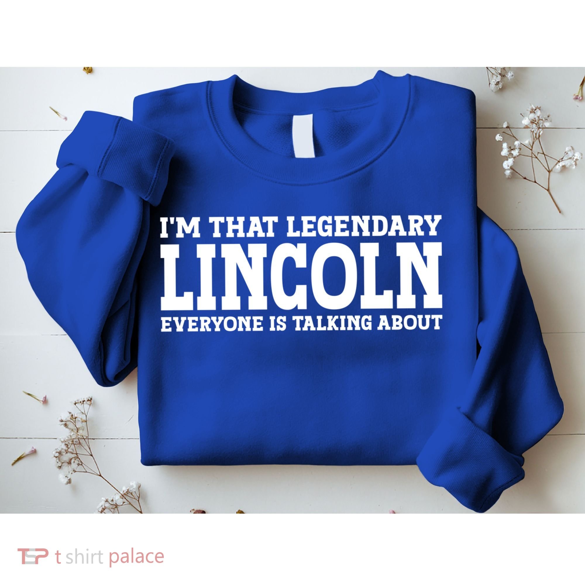 Lincoln Personal Name Funny Lincoln Gift Sweatshirt