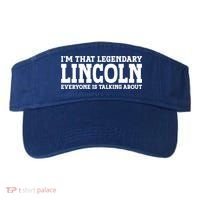 Lincoln Personal Name Funny Lincoln Gift Visor thumb 0