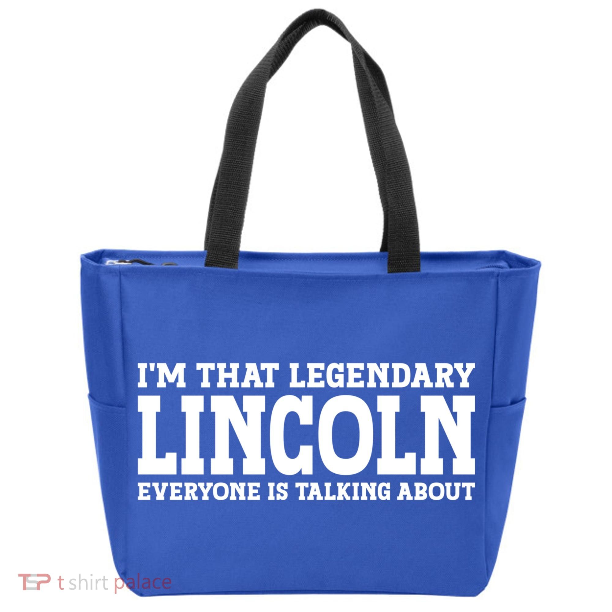 Lincoln Personal Name Funny Lincoln Gift Tote Bag