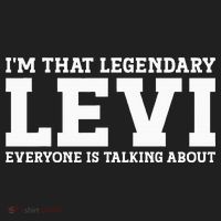 Levi Personal Name Funny Levi Women's Sweatshirt thumb 2