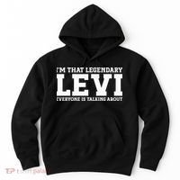 Levi Personal Name Funny Levi Hoodie thumb 0