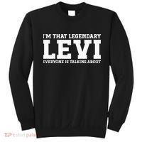 Levi Personal Name Funny Levi Sweatshirt thumb 0