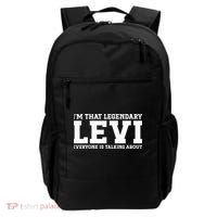 Levi Personal Name Funny Levi Backpack thumb 0