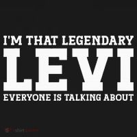 Levi Personal Name Funny Levi Polo thumb 3