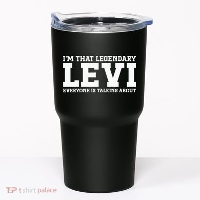 Levi Personal Name Funny Levi Tumbler