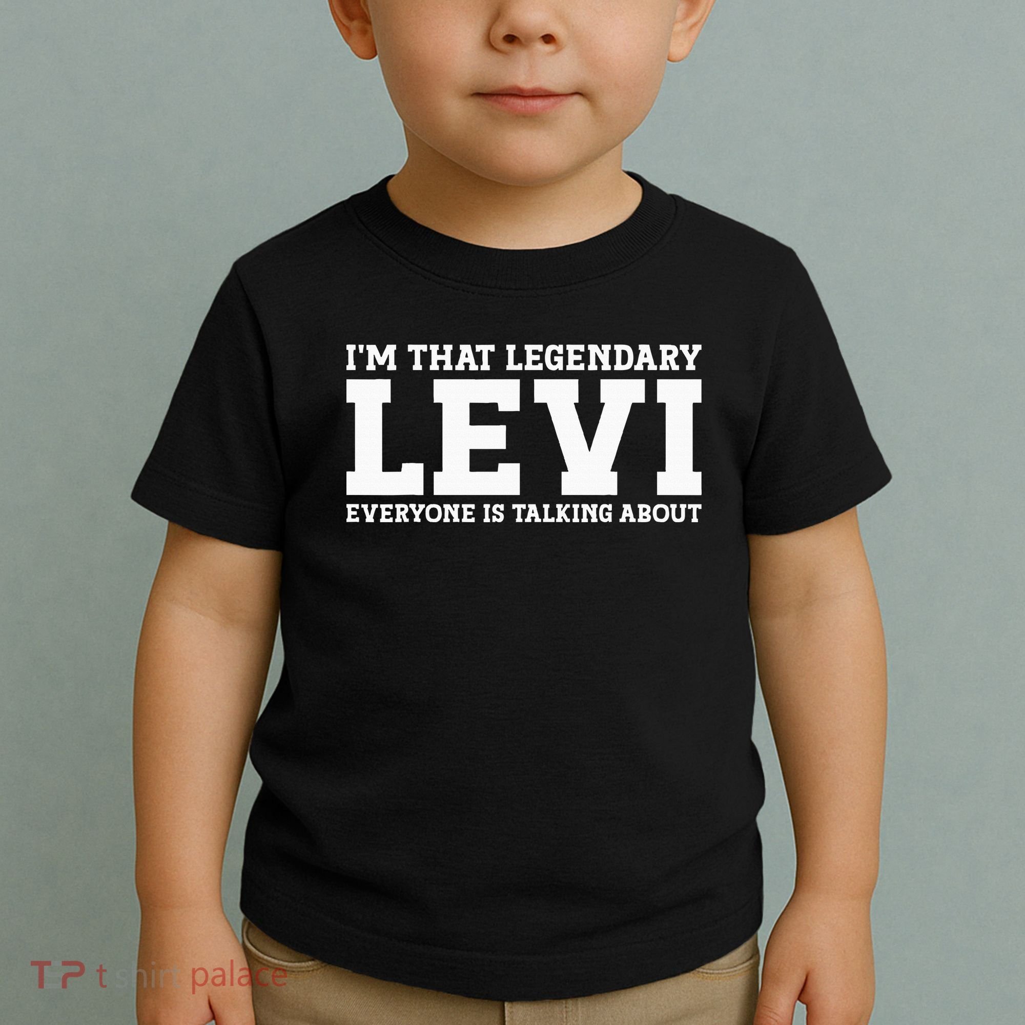 Levi Personal Name Funny Levi Toddler T-Shirt