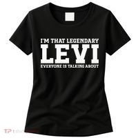 Levi Personal Name Funny Levi Women's T-Shirt thumb 0