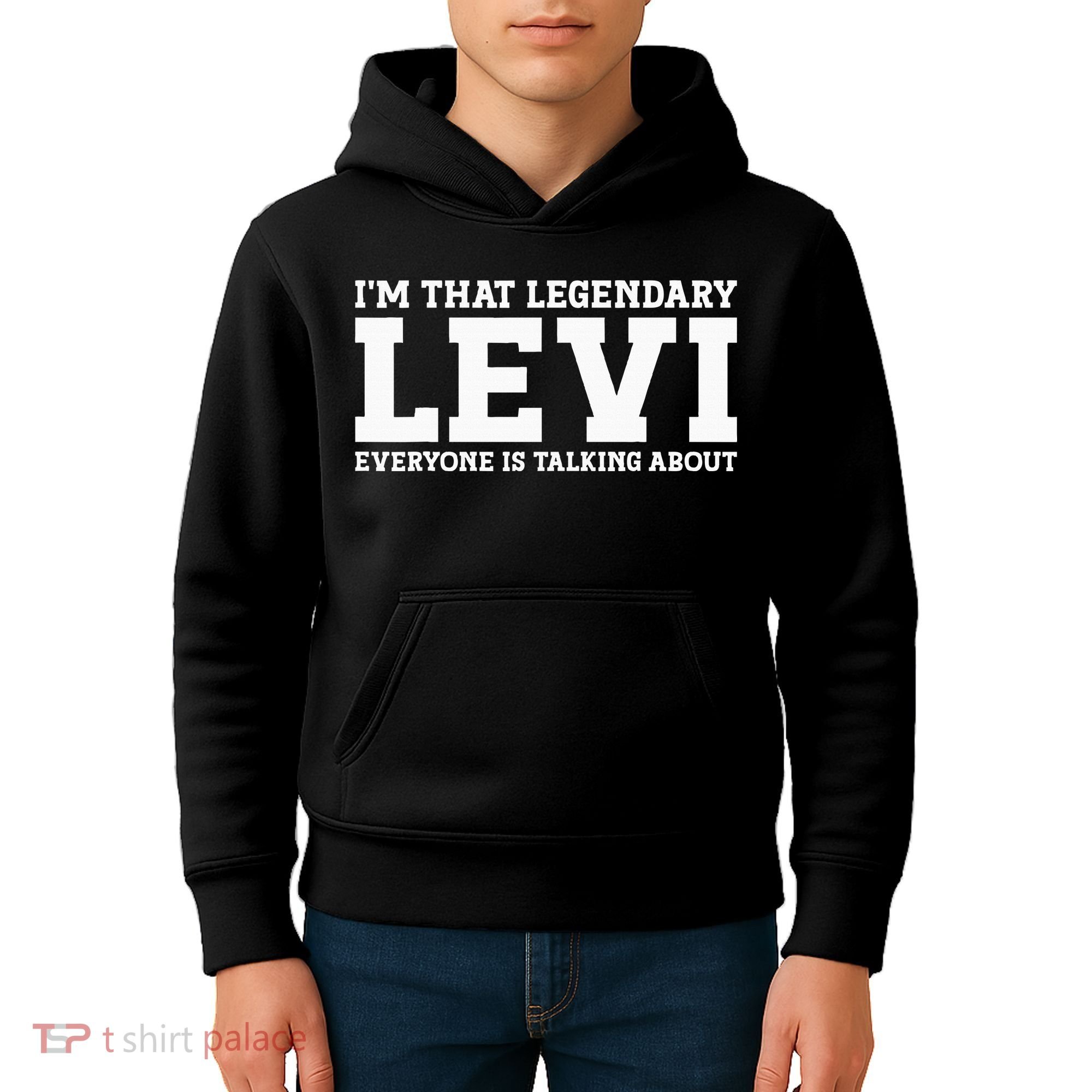 Levi Personal Name Funny Levi Kids Hoodie