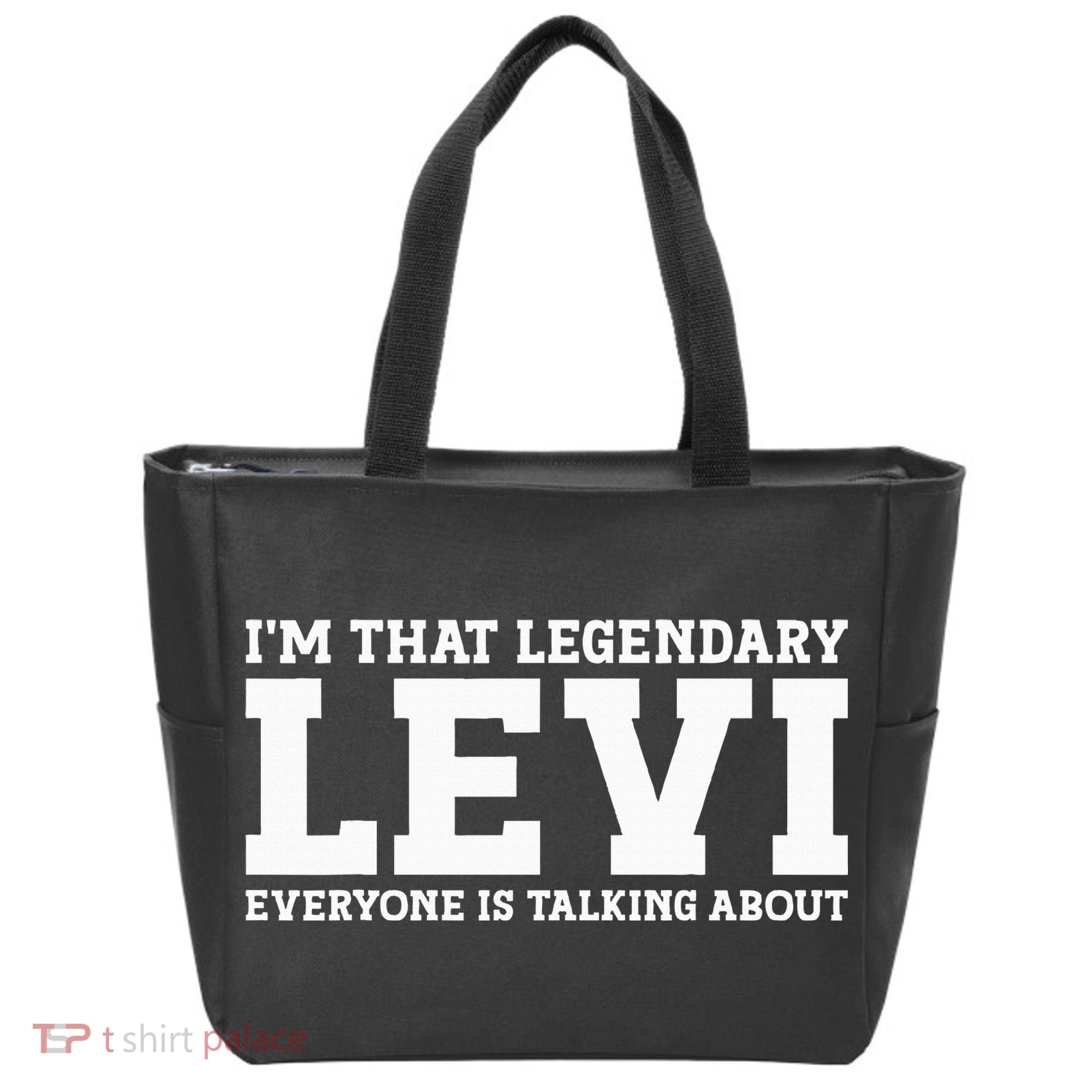 Levi Personal Name Funny Levi Tote Bag