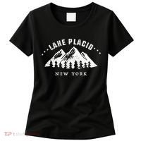 Lake Placid New York Outdoors Adventure Mountain Graphic Gift Women's T-Shirt thumb 0