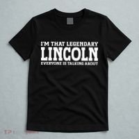 Lincoln Personal Name Funny Lincoln T-Shirt thumb 5
