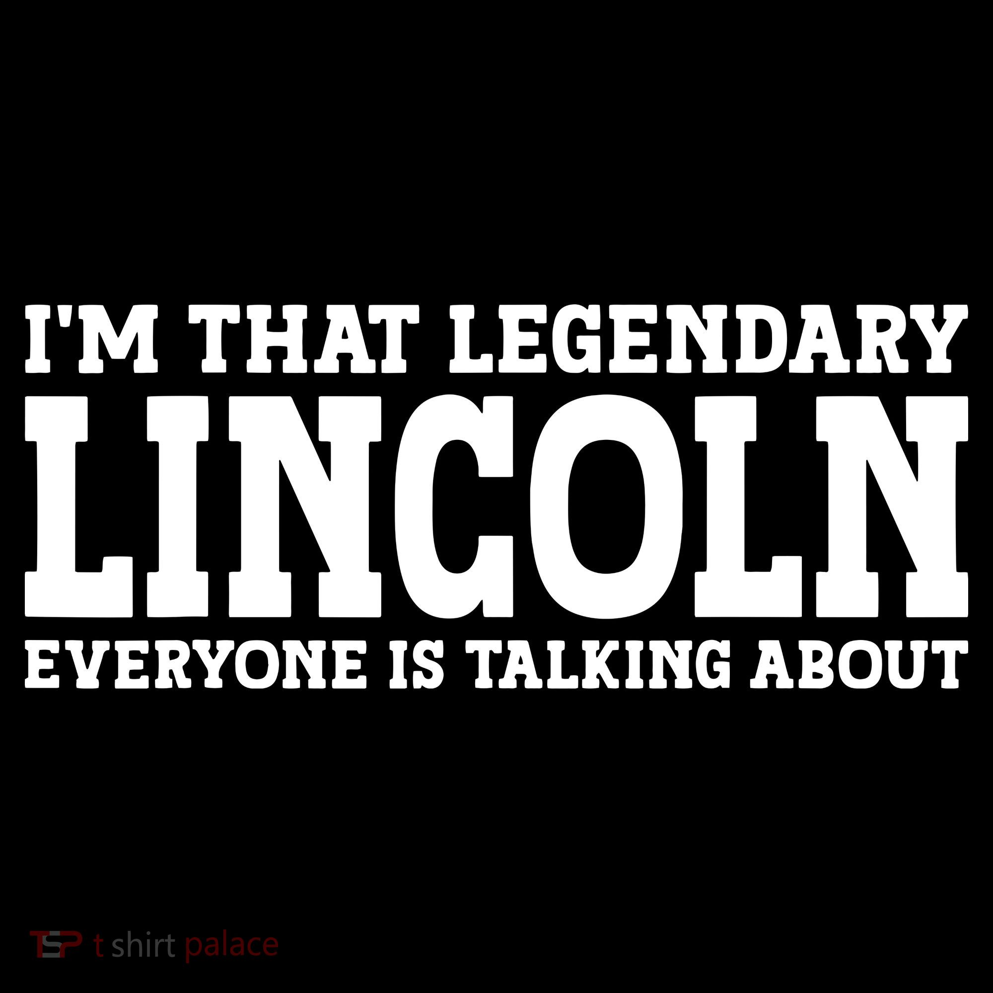 Lincoln Personal Name Funny Lincoln Women's Tank Top