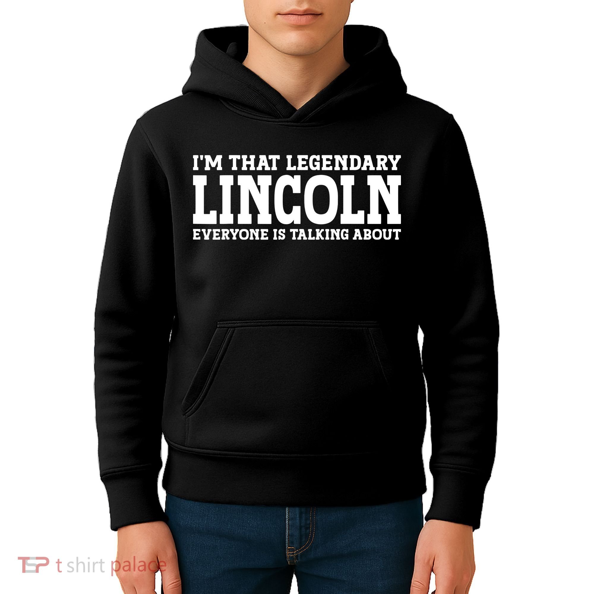 Lincoln Personal Name Funny Lincoln Kids Hoodie