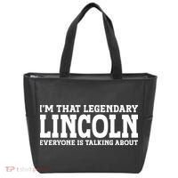 Lincoln Personal Name Funny Lincoln Tote Bag thumb 0