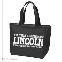 Lincoln Personal Name Funny Lincoln Tote Bag thumb 3