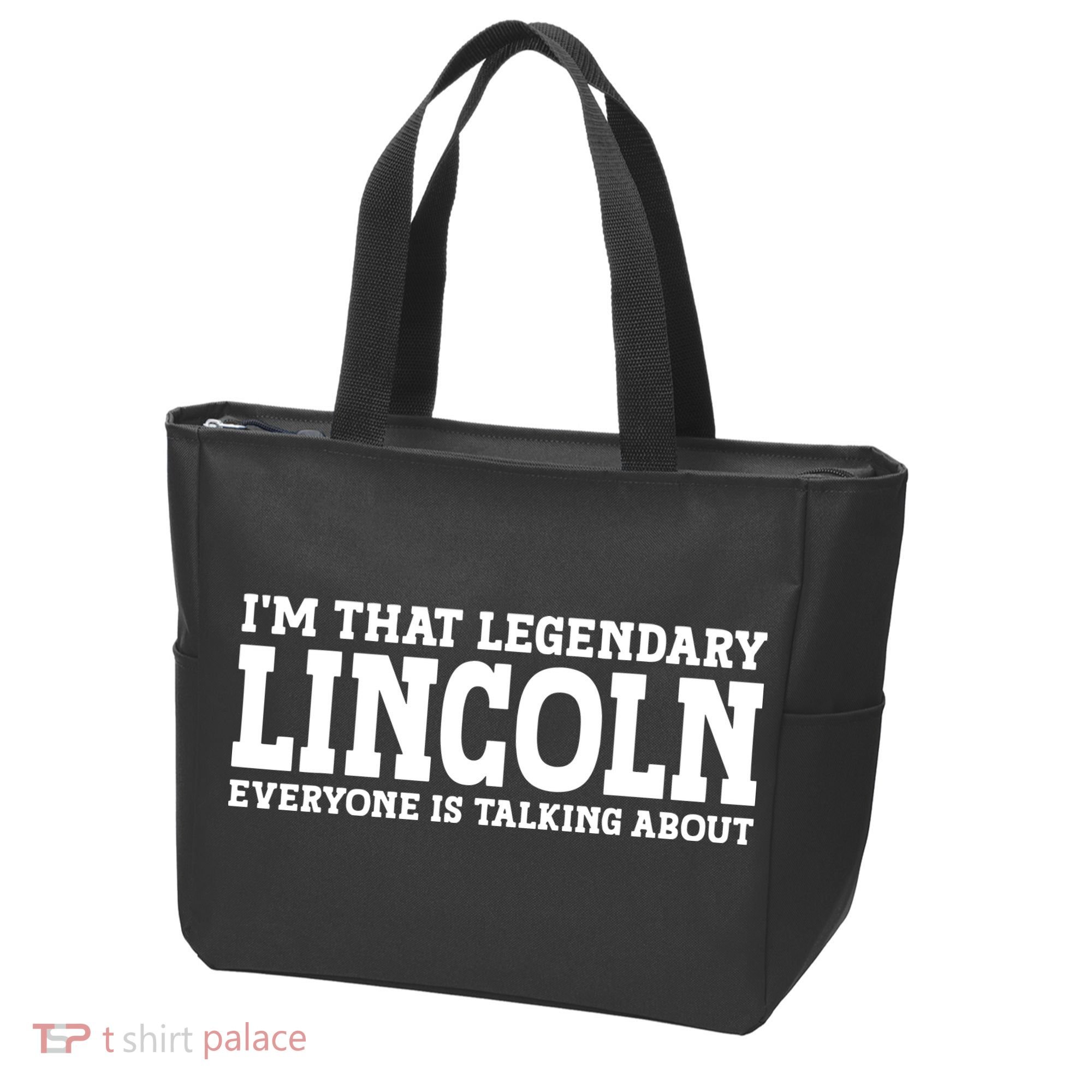 Lincoln Personal Name Funny Lincoln Tote Bag