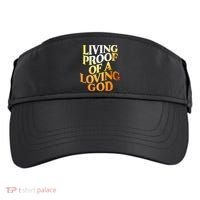 Living Proof Of A Loving God Adult Drive Performance Visor thumb 0