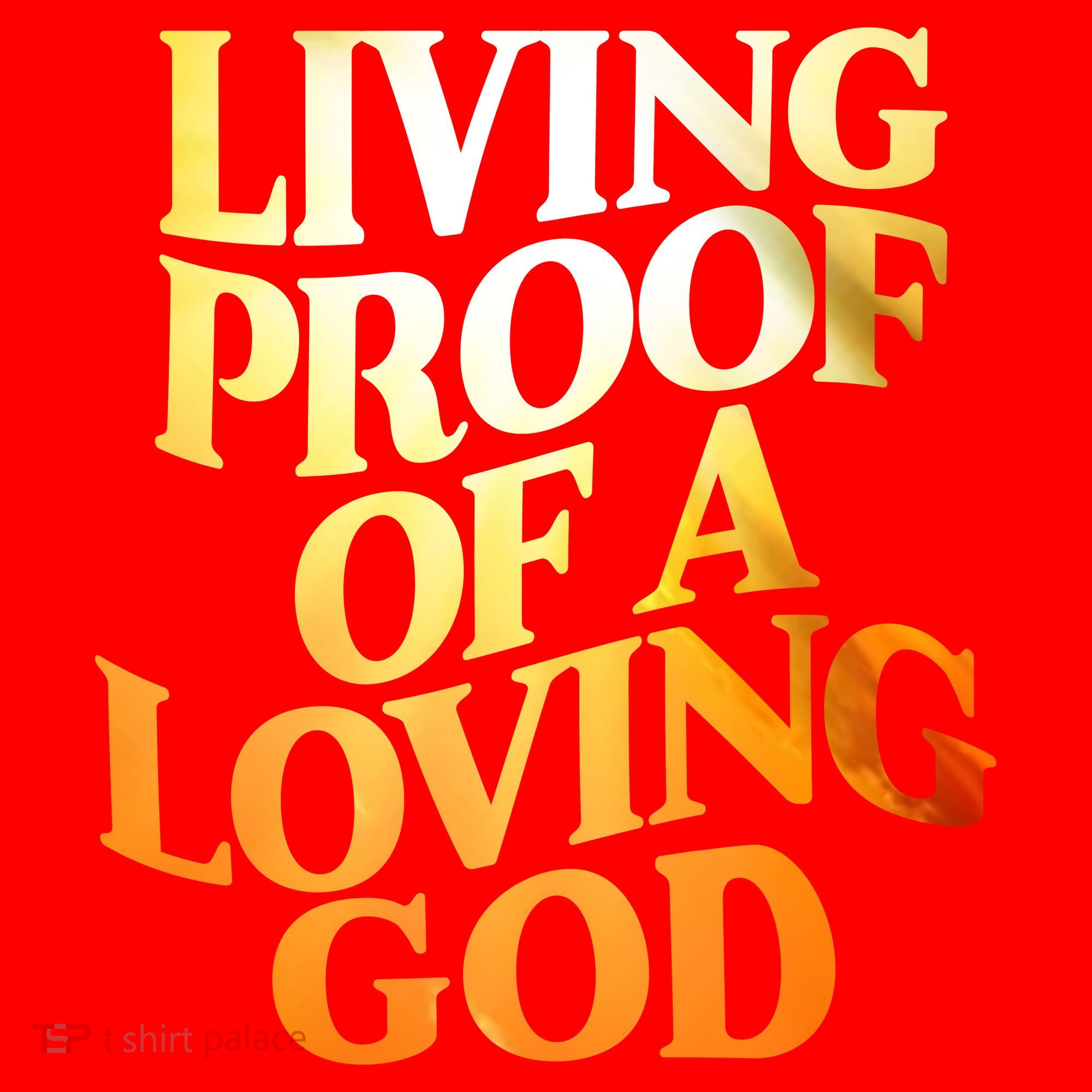 Living Proof Of A Loving God Santa Hat