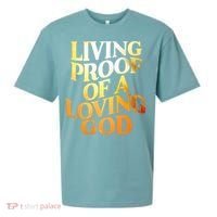Living Proof Of A Loving God Sueded Cloud Jersey T-Shirt thumb 0
