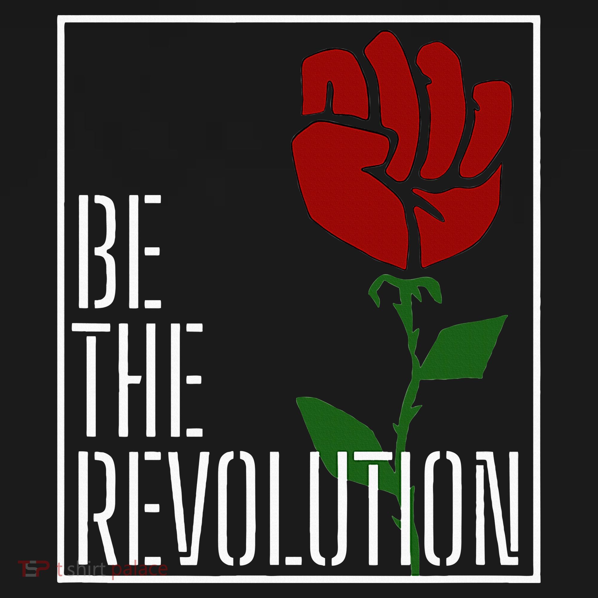 Leftist Protest Political Revolution Socialist Rose Women's Tank Top