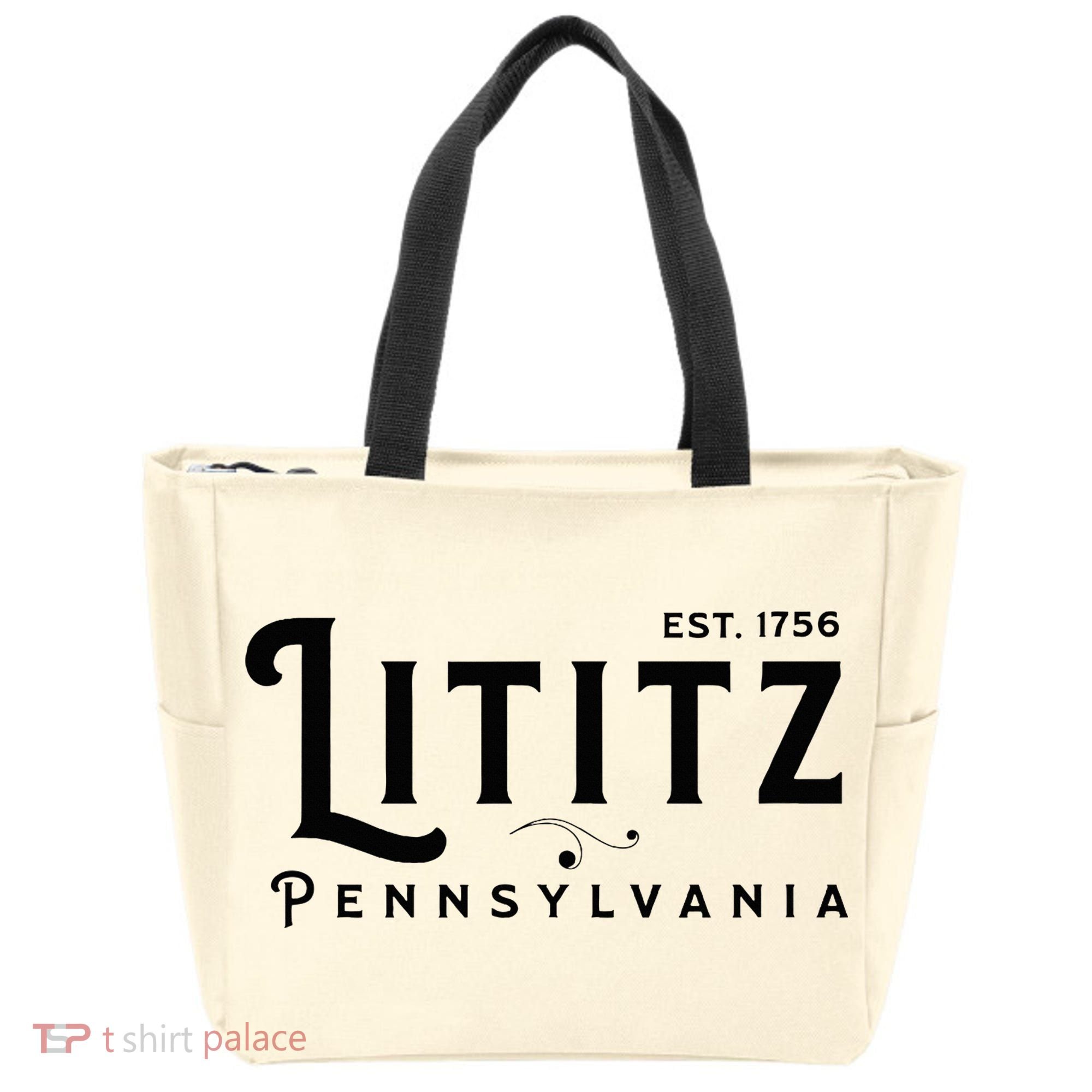 Lititz Pennsylvania Pa Lancaster County Cool Small Town Usa Tote Bag