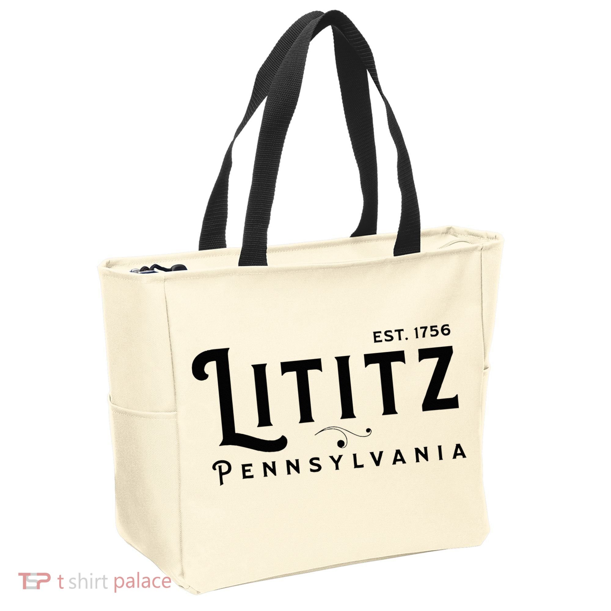 Lititz Pennsylvania Pa Lancaster County Cool Small Town Usa Tote Bag
