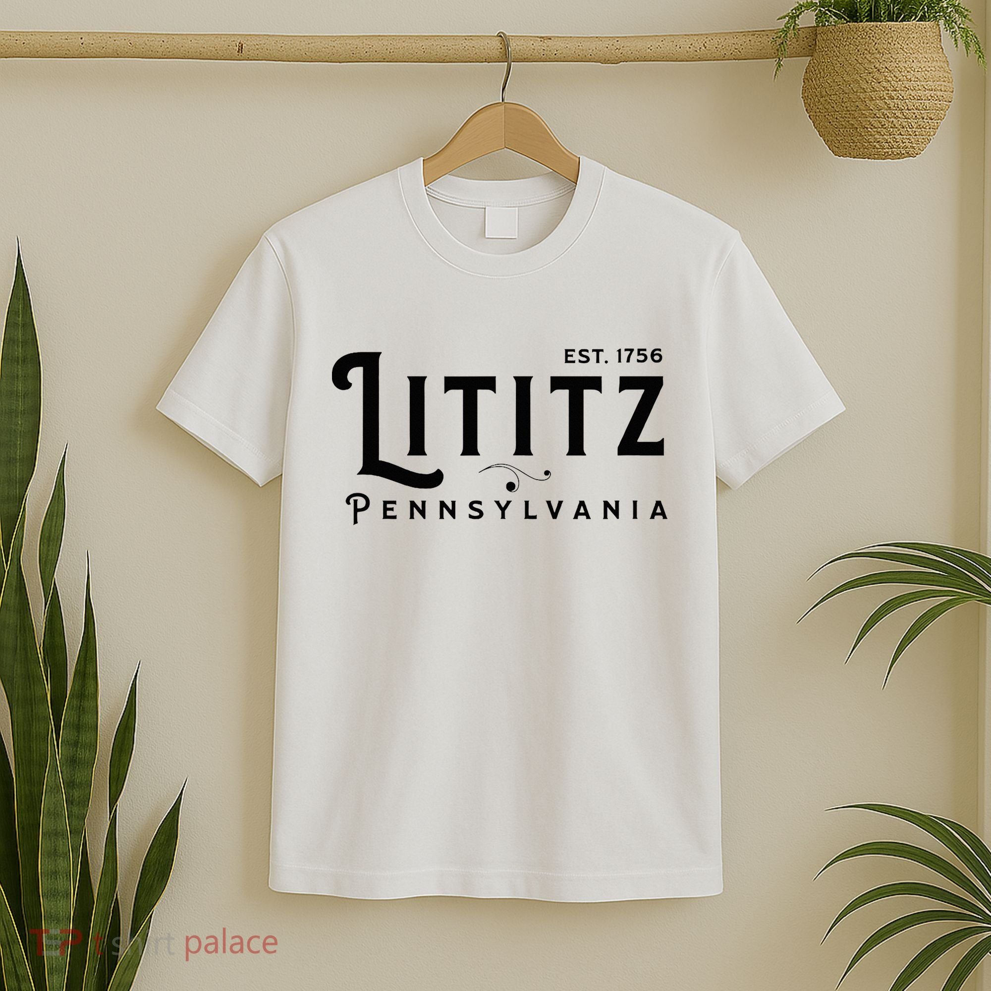 Lititz Pennsylvania Pa Lancaster County Cool Small Town Usa T-Shirt