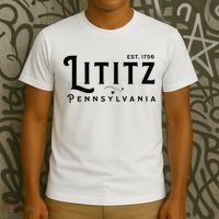 Lititz Pennsylvania Pa Lancaster County Cool Small Town Usa T-Shirt thumb 3
