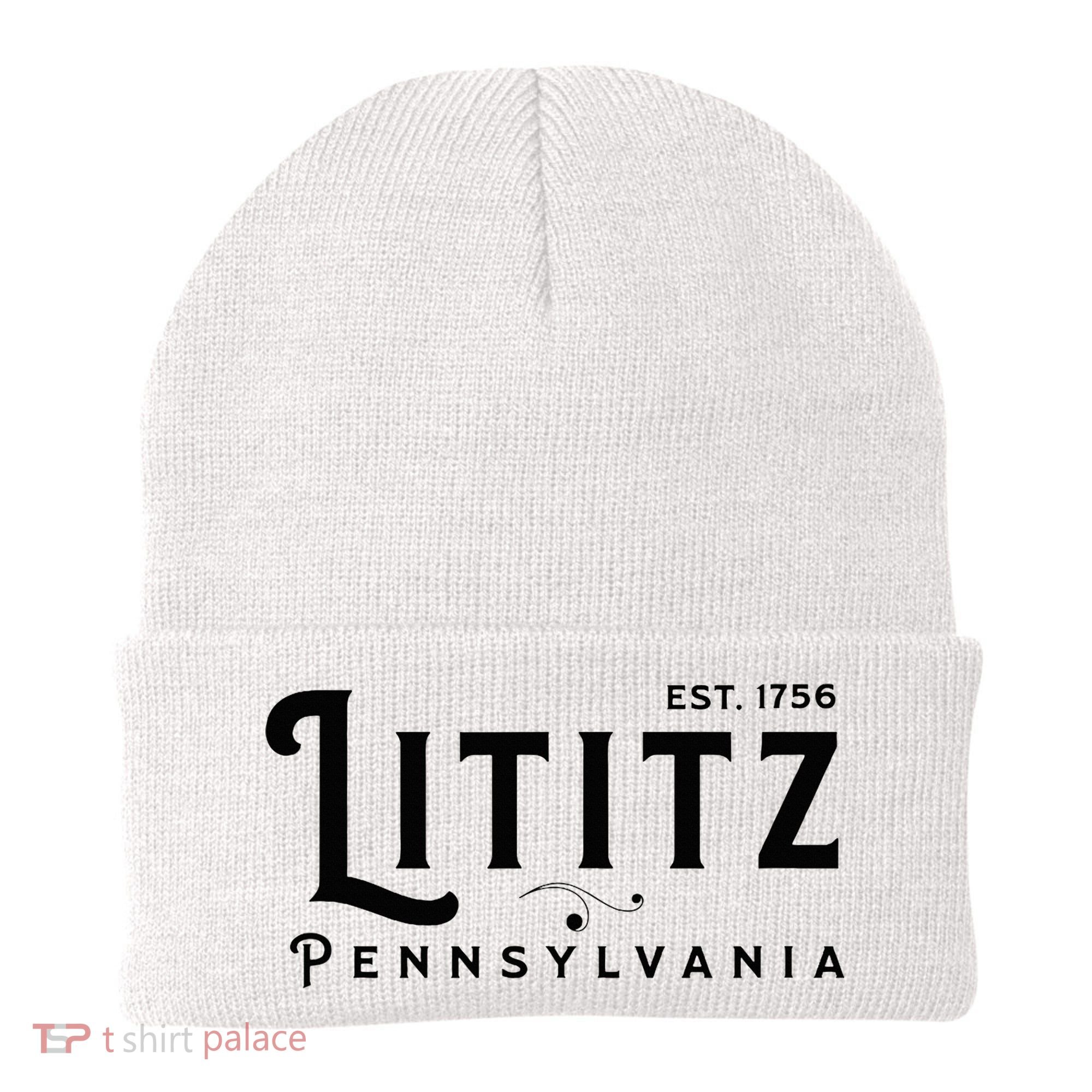 Lititz Pennsylvania Pa Lancaster County Cool Small Town Usa Beanie