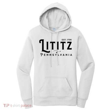 Lititz Pennsylvania Pa Lancaster County Cool Small Town Usa Women's Hoodie