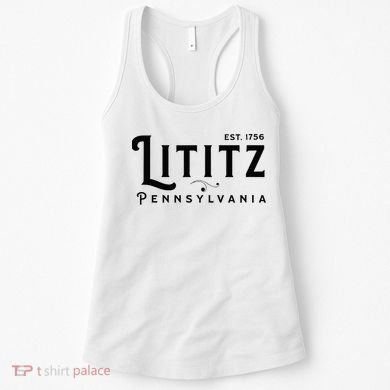 Lititz Pennsylvania Pa Lancaster County Cool Small Town Usa Women's Tank Top