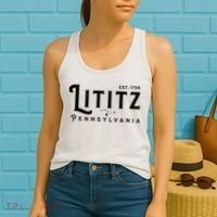 Lititz Pennsylvania Pa Lancaster County Cool Small Town Usa Women's Tank Top thumb 2