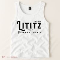 Lititz Pennsylvania Pa Lancaster County Cool Small Town Usa Tank Top thumb 2