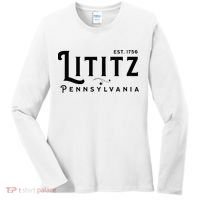 Lititz Pennsylvania Pa Lancaster County Cool Small Town Usa Women's Long Sleeve Shirt thumb 0