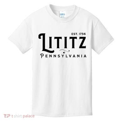 Lititz Pennsylvania Pa Lancaster County Cool Small Town Usa Kids T-Shirt