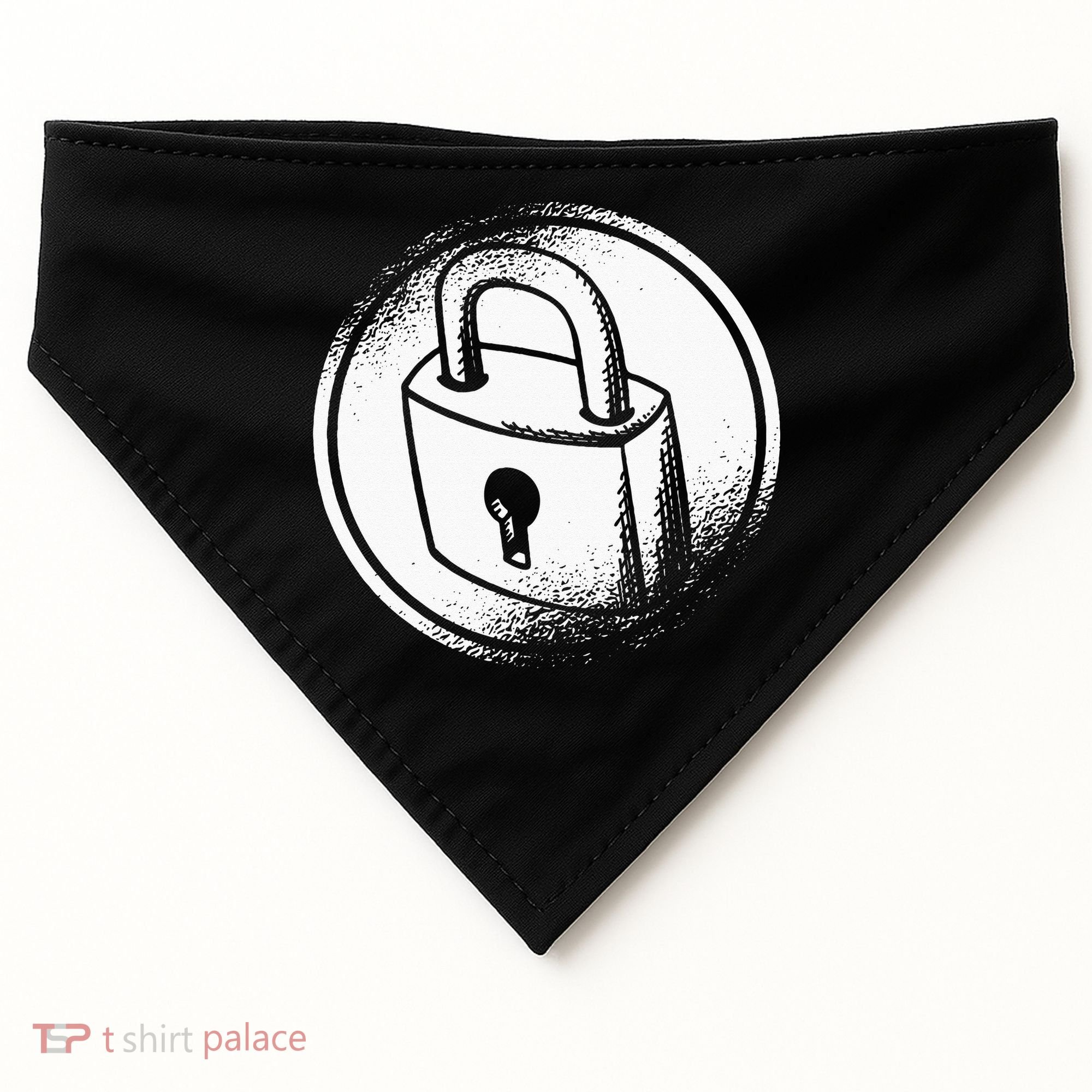 Locksmith Padlock Picker Key Maker Technician Locksmithing USA-Made Doggie Bandana