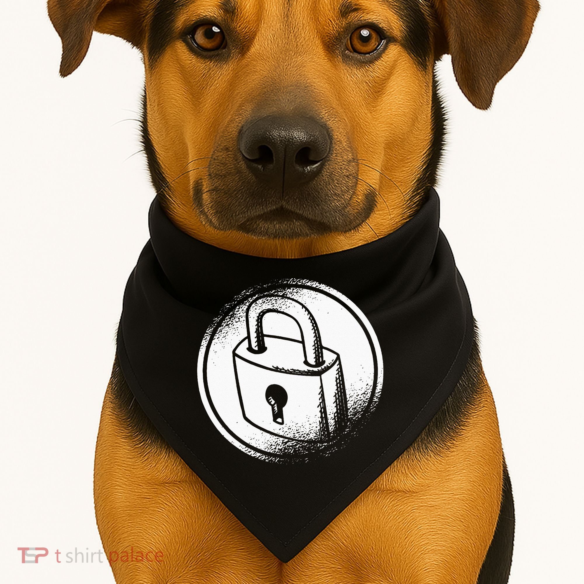Locksmith Padlock Picker Key Maker Technician Locksmithing USA-Made Doggie Bandana
